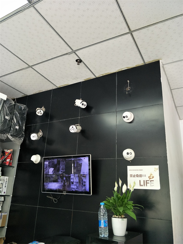 安防产品展示墙